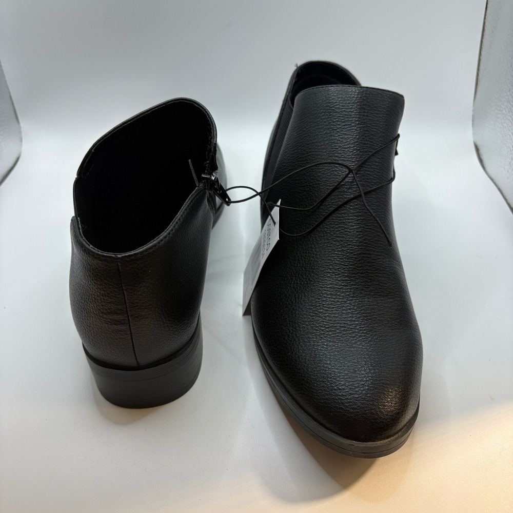 Kensie Sammy Black Ankle Booties Womens Size 8